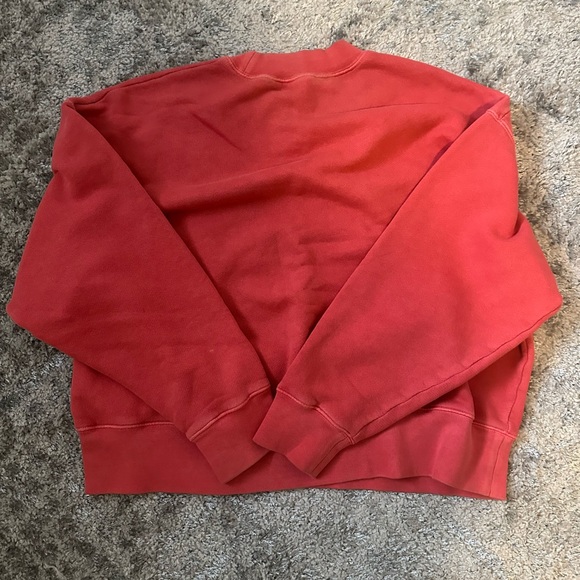 Palm Angels Red/Pink Yellow Crewneck Sweater - Picture 9 of 12